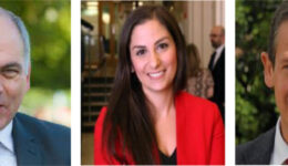 From left to right: Bambos Charalambous, Nesil Caliscan, Andrew Achilleos.