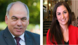 Bambos Charalambous, MP for Southgate and Wood Green, and Nesil Caliscan, MP for Barking