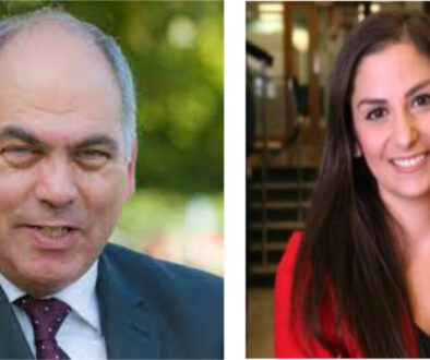 Bambos Charalambous, MP for Southgate and Wood Green, and Nesil Caliscan, MP for Barking